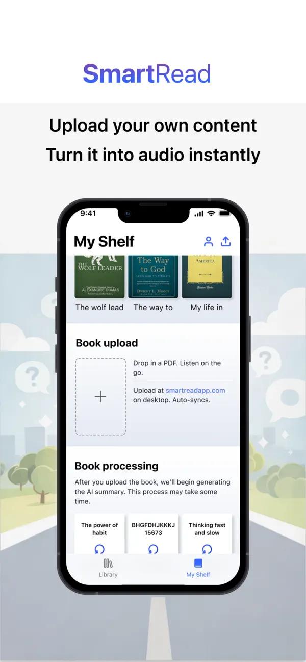 Upload your documents